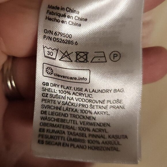 Divided Womens Pink Open Knit Sweater Large - Picture 6 of 6